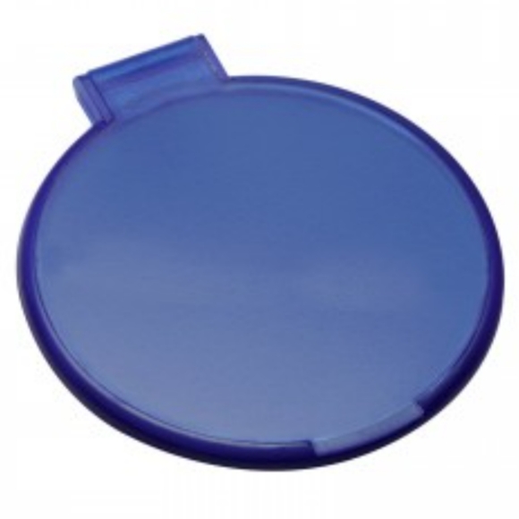 Upcycled Embellished Round Circular Mirror Case - Picture 13 of 16